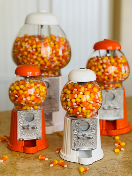 Orange Gumball Machine