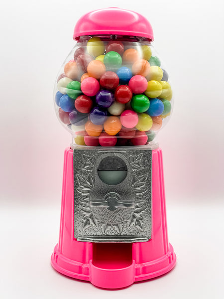 Vibrant Hot Pink Gumball Machine