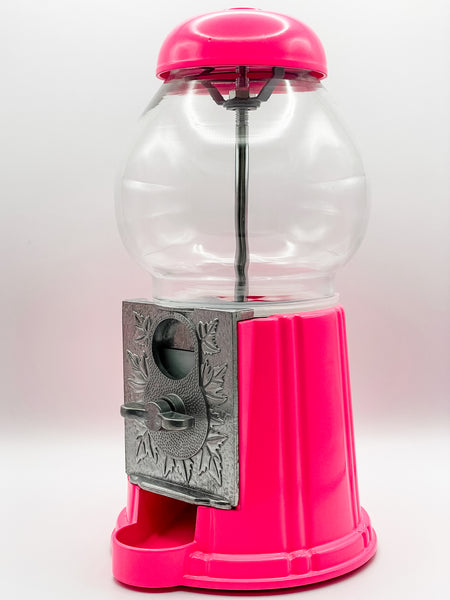 Vibrant Hot Pink Gumball Machine