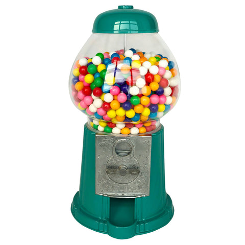 Gumball Dreams Classic Machine / Candy Dispenser - Teal Green
