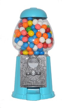 Gumball Dreams Classic Machine / Candy Dispenser - Turquoise