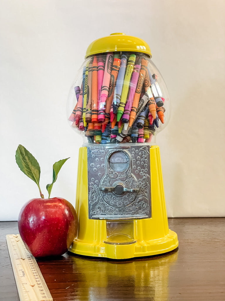Gumball Dreams Classic Machine / Candy Dispenser - Yellow Toys & Games
