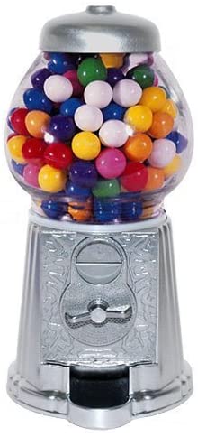Gumball Dreams Classic Machine / Candy Dispenser - Silver Toys & Games